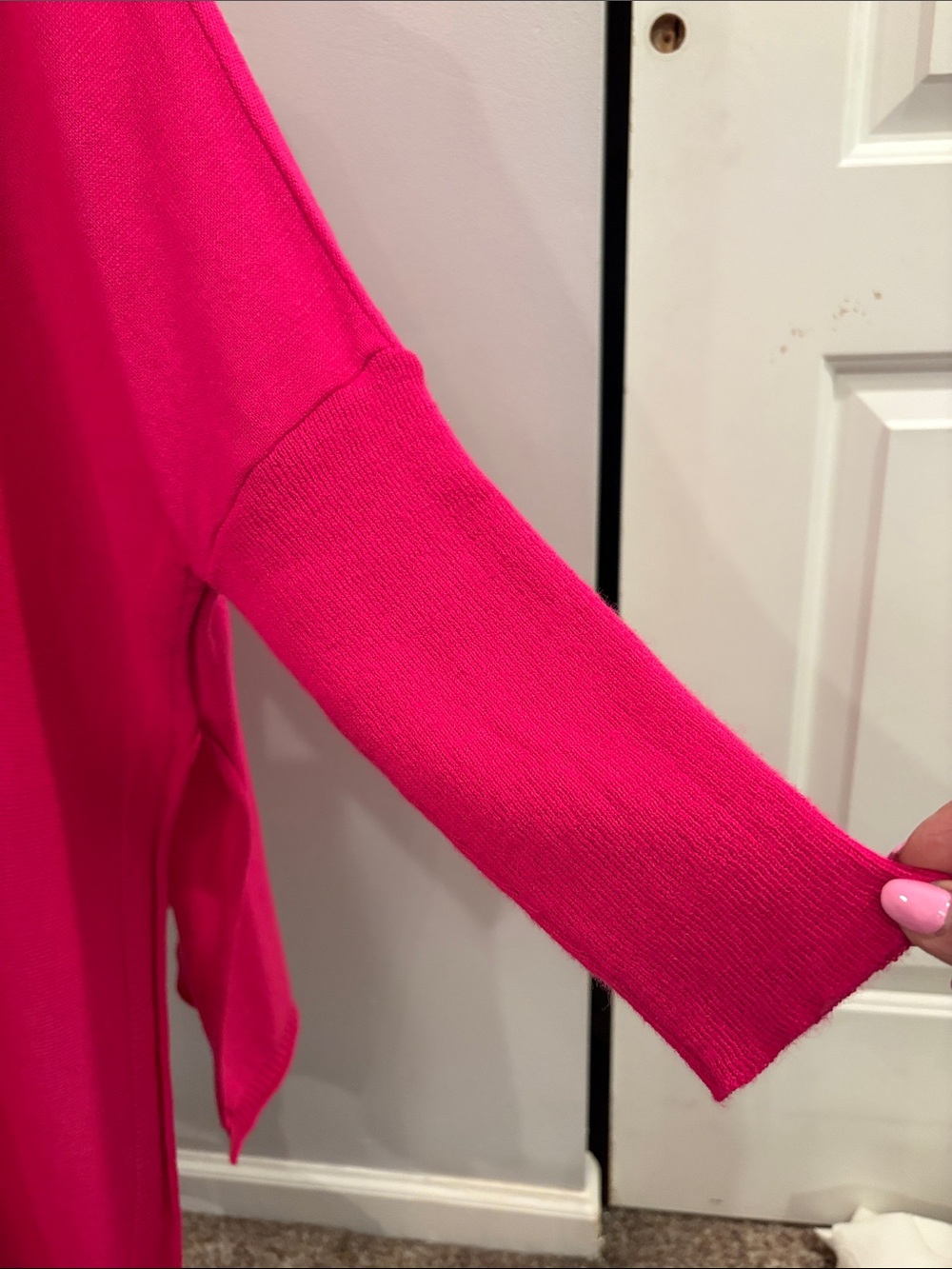 Mer Sea one size bright pink Sweater - Picture 4 of 5